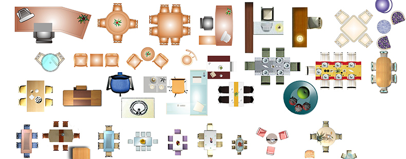 室内设计中的彩平图 从PSD分层素材到专业应用