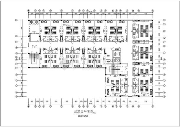 某商务宾馆平面图设计方案 功能、流程与舒适度的完美融合